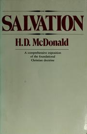 Cover of: Salvation by H. D. McDonald