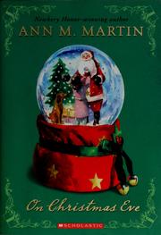 Cover of: On Christmas Eve by Ann M. Martin