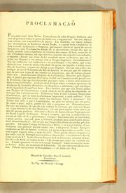 Cover of: Proclamaçaõ by Pernambuco (Brazil). Governador (1823-1824 : Andrade)