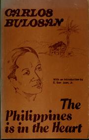 Cover of: The Philippines is in the heart: a collection of stories