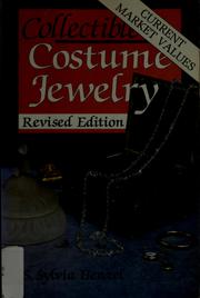 Cover of: Collectible costume jewelry by S. Sylvia Henzel