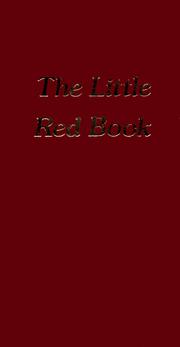 Cover of: The Little red book