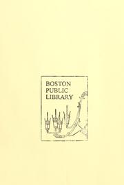 Cover of: City of Boston cabinet structure