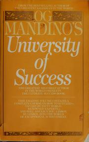 Cover of: University of success