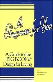 Cover of: A Program for you by 