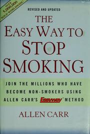 Cover of: The easy way to stop smoking