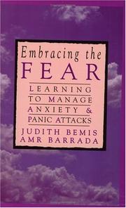 Cover of: Embracing the fear