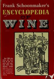 Cover of: Encyclopedia of wine