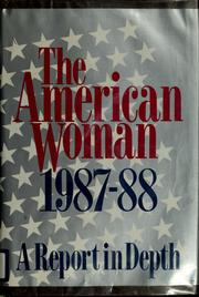 Cover of: The American Woman 1987-88 by Sara E. Rix