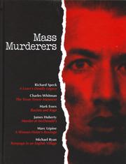 Cover of: Mass Murderers by by the editors of Time-Life Books.