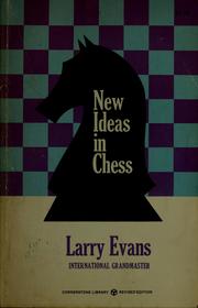 Cover of: New ideas in chess