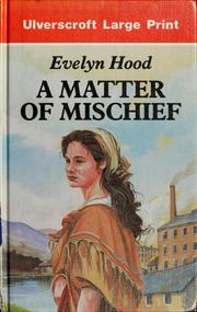 Cover of: A matter of mischief