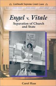 Cover of: Engel v. Vitale: separation of church and state