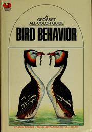 Cover of: Bird behavior.