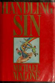 Cover of: Handling sin by Michael Malone, Michael Malone