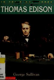 Cover of: Thomas Edison