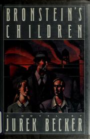 Cover of: Bronstein's children by Jurek Becker