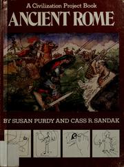 Cover of: Ancient Rome by Susan Gold Purdy