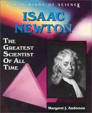 Cover of: Isaac Newton by Margaret Jean Anderson