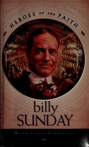 Billy Sunday by Rachael M. Phillips