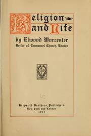 Cover of: Religion and life
