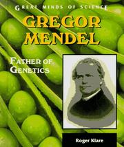 Cover of: Gregor Mendel by Roger Klare