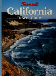 Cover of: Sunset California travel guide