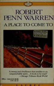 Cover of: A place to come to