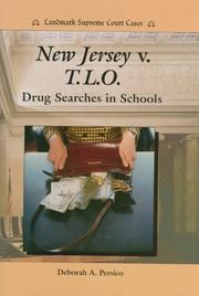 Cover of: New Jersey v. T.L.O.: drug searches in schools