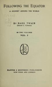 Cover of: The writings of Mark Twain [pseud.] by Mark Twain