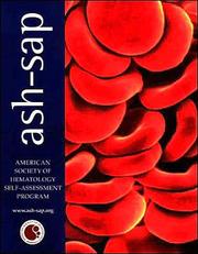 Cover of: Ash-Sap: American Society of Hematology Self-Assessment Program