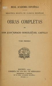 Cover of: Obras completas