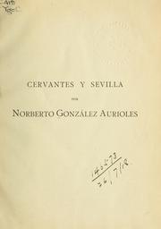 Cover of: Cervantes y Sevilla