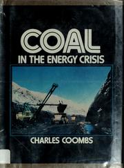 Cover of: Coal in the energy crisis