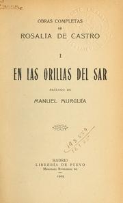 Cover of: En las orillas del Sar by Rosalía de Castro