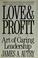 Cover of: Love and profit