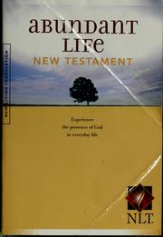 Cover of: Abundant life: new testament