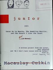 Cover of: Junior: a novel