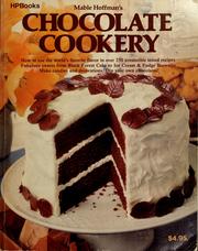 Cover of: Mable Hoffman's Chocolate cookery.