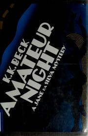 Cover of: Amateur night