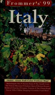 Cover of: Frommer's 99 Italy