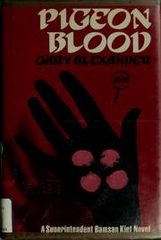 Cover of: Pigeon blood