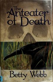 Cover of: The anteater of death