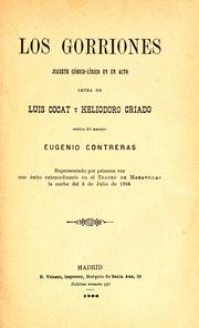 Cover of: Los gorriones by Eugenio Contreras