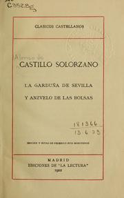 Cover of: La garduña de Sevilla y anzvelo de las bolsas.