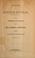 Cover of: Speech of Senator Douglas, of Illinois against the admission of Kansas under the Lecompton constitution