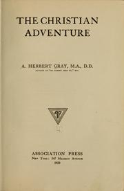 Cover of: The Christian adventure