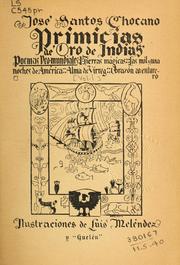 Cover of: Primicias de oro de Indias: poemas neomundiales ...