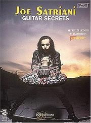 Cover of: Joe Satriani - Guitar Secrets by Joe Satriani