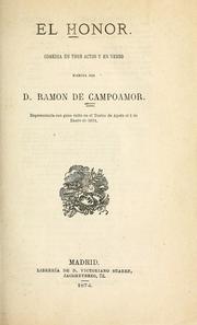 El honor by Ramón de Campoamor
